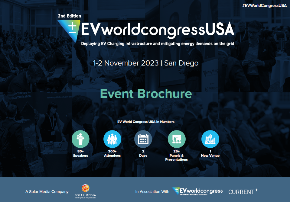 EV World Congress USA Brochure